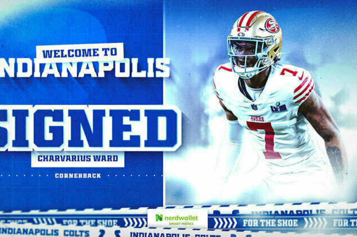 Colts sign CB Charvarius Ward