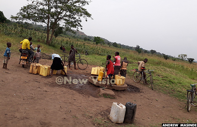  he struggle is real in akaseke south his borehole serves three villages