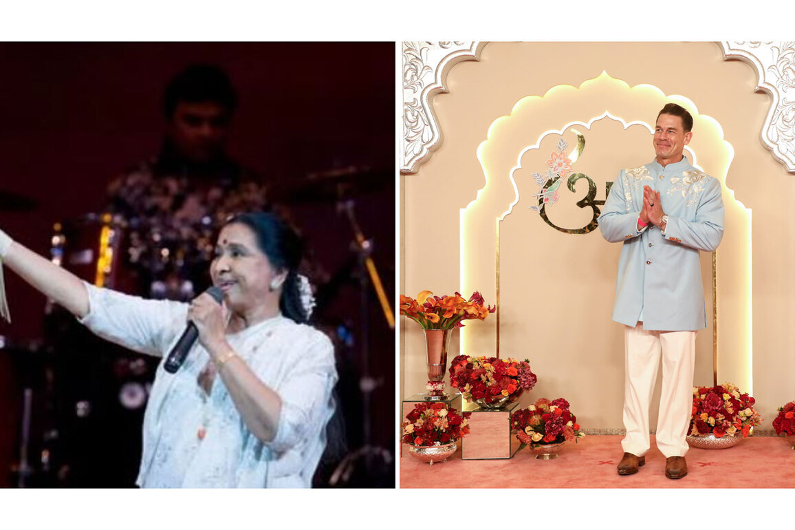 WWE icon John Cena pays tribute to legendary Asha Bhosle, internet reacts
