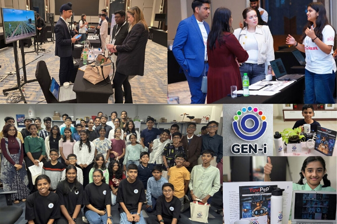 School Students Complete Gen-i Industry Internship; YuviPep Student Innovators Reach Dubai Summit