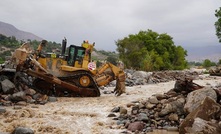  Southern Copper sent earthmoving equipment to with the clean-up after heavy rains in Peru