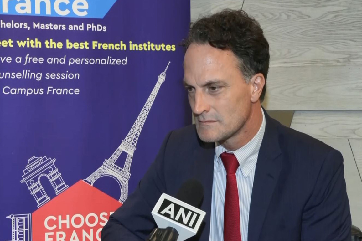 "We are working to achieve 30,000 Indian students in France by 2030," says French diplomat Gregor Trumel