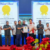 MALAYSIA-CHINA-ECRL MEGA RAIL PROJECT-GENTING TUNNEL-BREAKTHROUGH