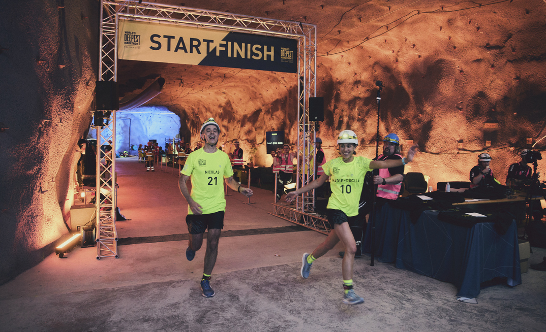 The 55 runners came from 18 countries.