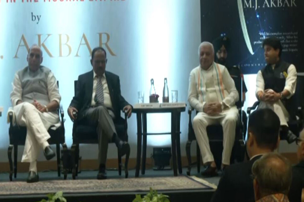 Rajnath Singh highlights India's economic rise, political stability at launch of MJ Akbar's book 'After Me, Chaos: Astrology in the Mughal Empire'