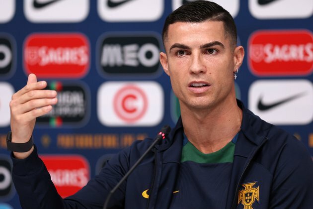 Bulletproof Ronaldo confronts media