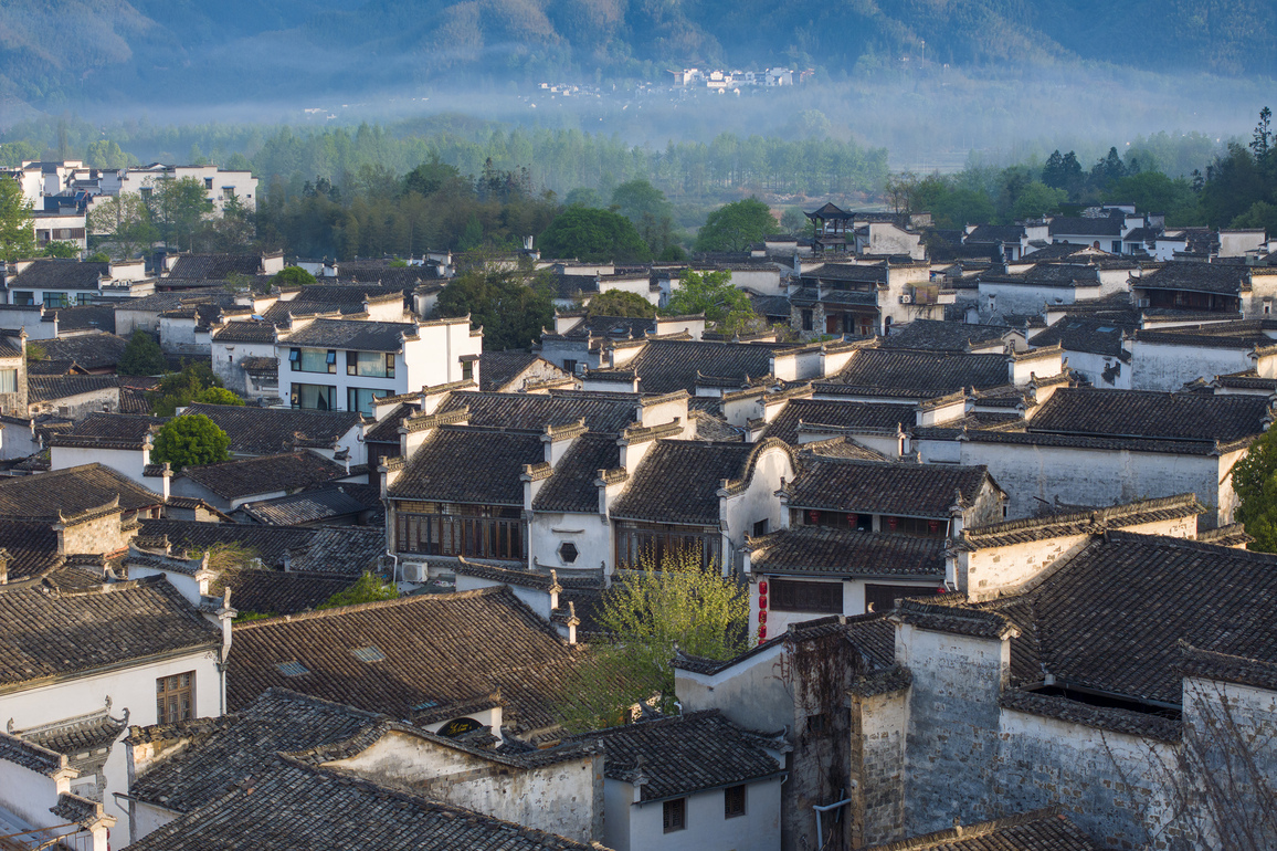 #(AmazingAnhui)CHINA-ANHUI-HUANGSHAN-HONGCUN VILLAGE-SCENERY (CN)