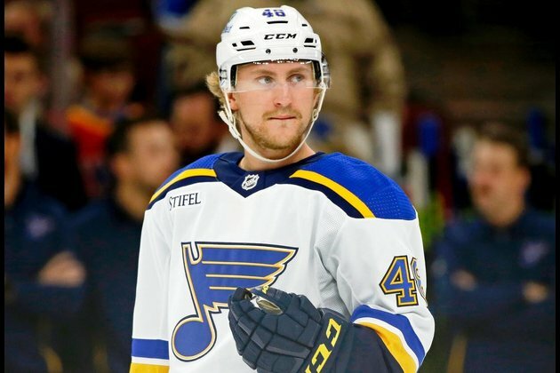 Blues D Scott Perunovich (shoulder) out 6 months
