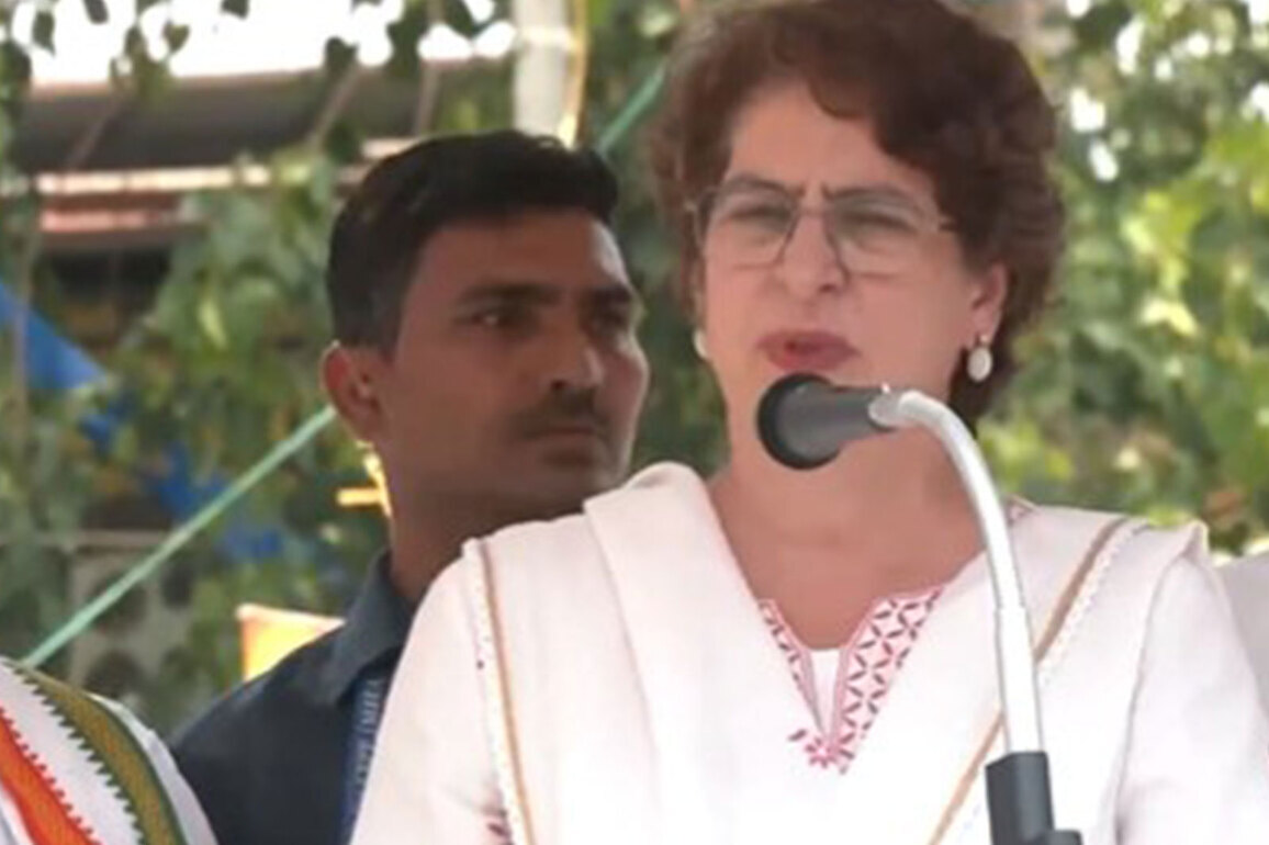 "There has been a secret deal between LDF, BJP": Priyanka Gandhi at Keralam elections rally
