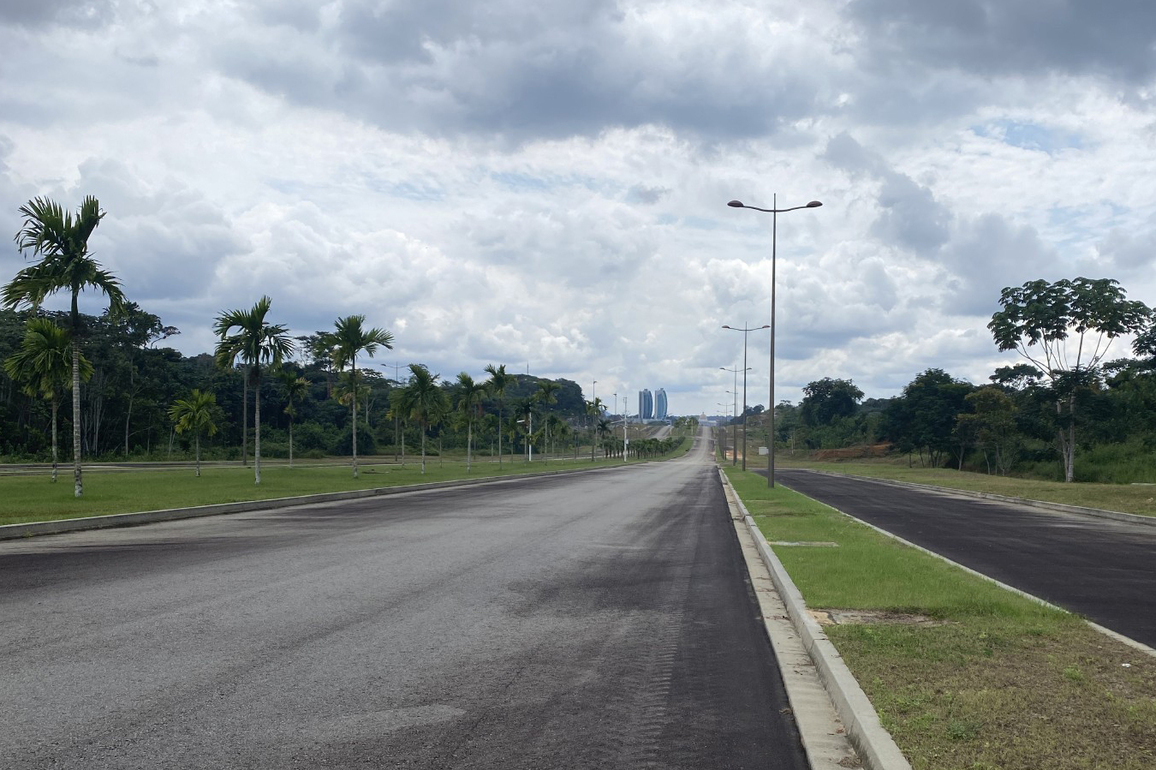 EQUATORIAL GUINEA-CIUDAD DE LA PAZ-NEW CAPITAL-VIEW