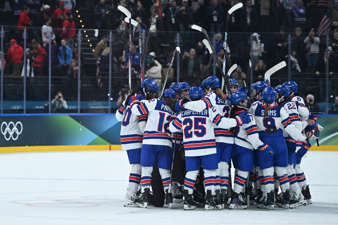 (MICO2026)ITALY-MILAN-OLYMPIC WINTER GAMES-ICE HOCKEY-WOMEN-PRELIMINARY-CAN VS USA