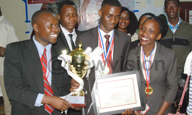Makerere wins Inter-University Moot Court Competition Makerere wins Inter-University Moot Court Competition