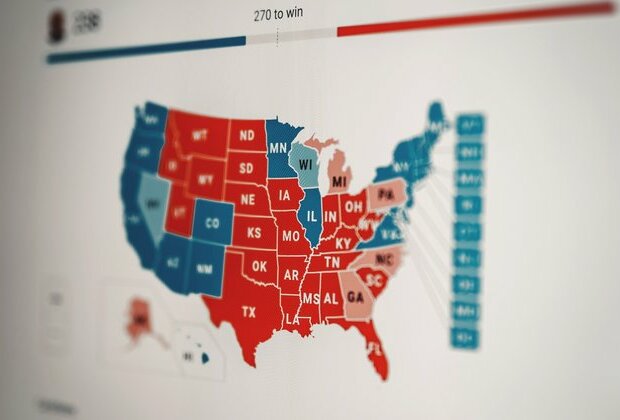 How to read U.S. election maps as votes are being counted