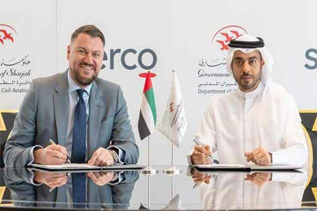 Sharjah Civil Aviation Department, Serco renew partnership agreement