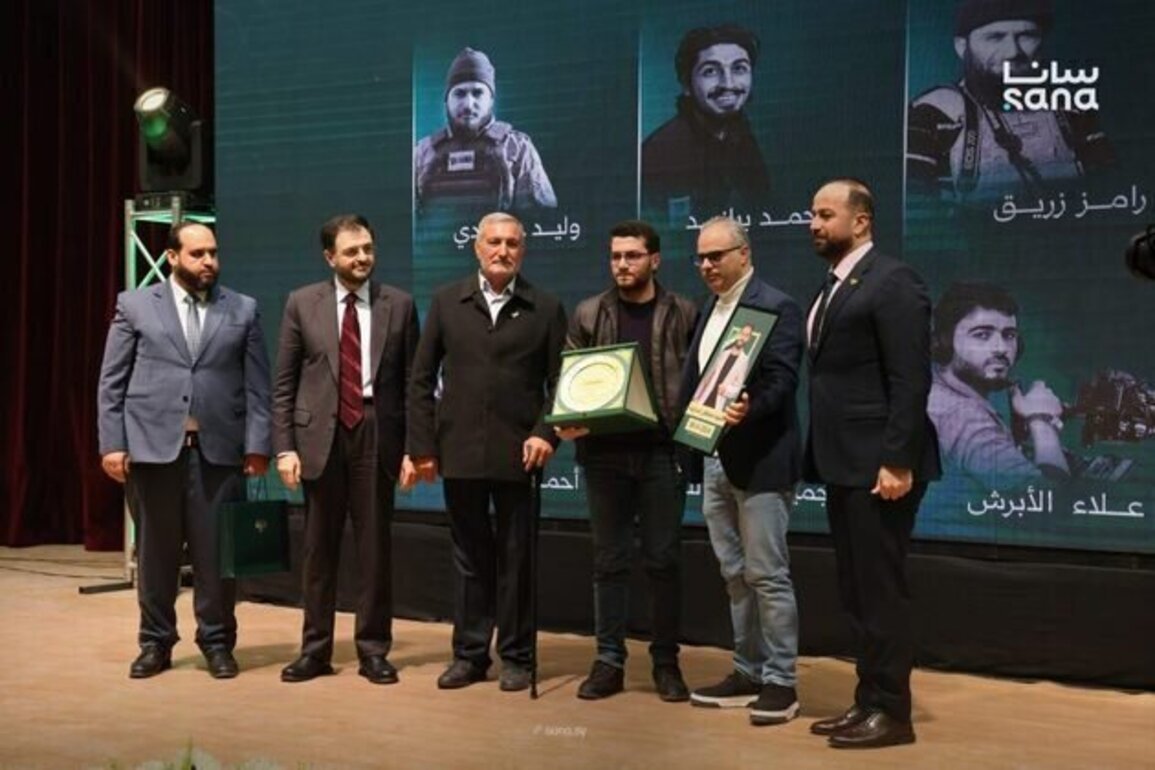 Syria honors journalists martyred in 2024 battle