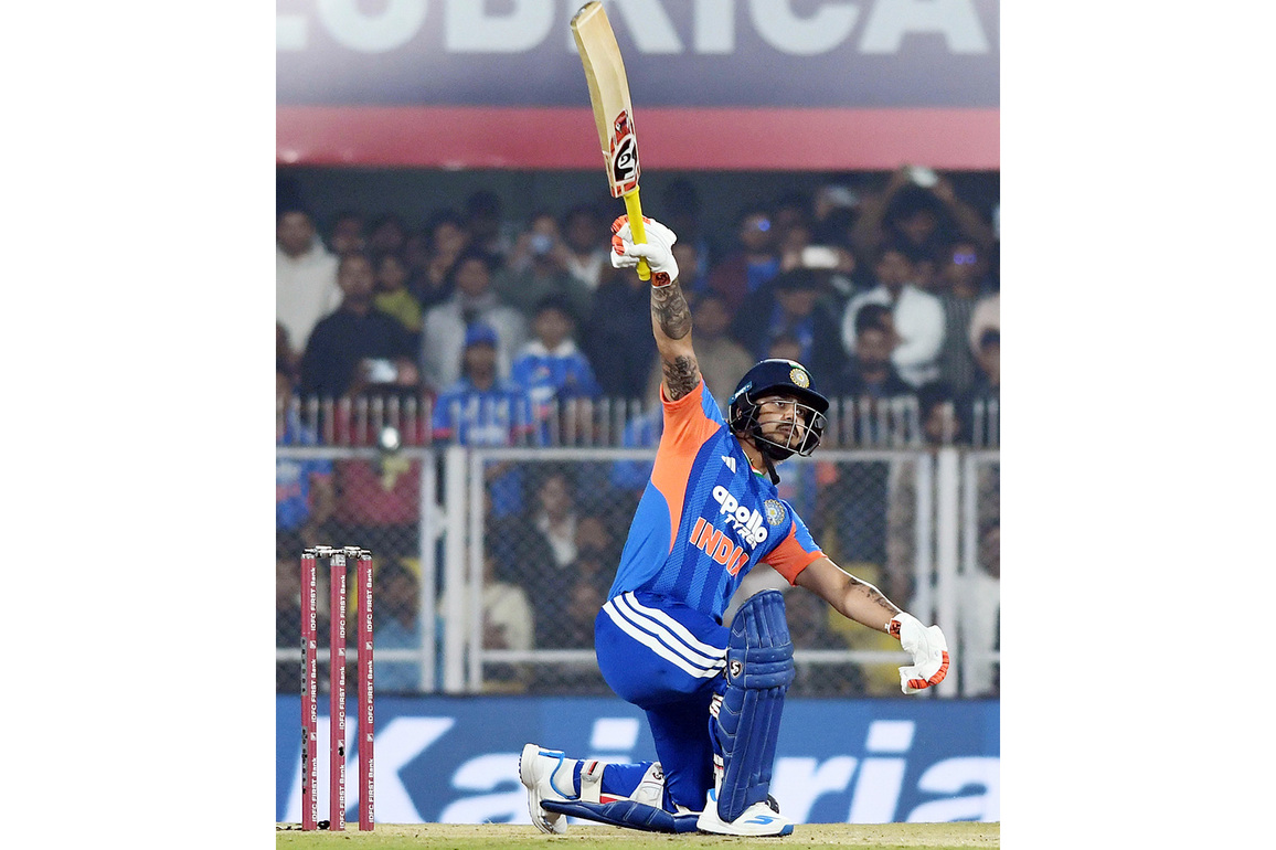 "Shows the power of never giving up": Kaif hails Kishan's maiden T20I ton in comeback series