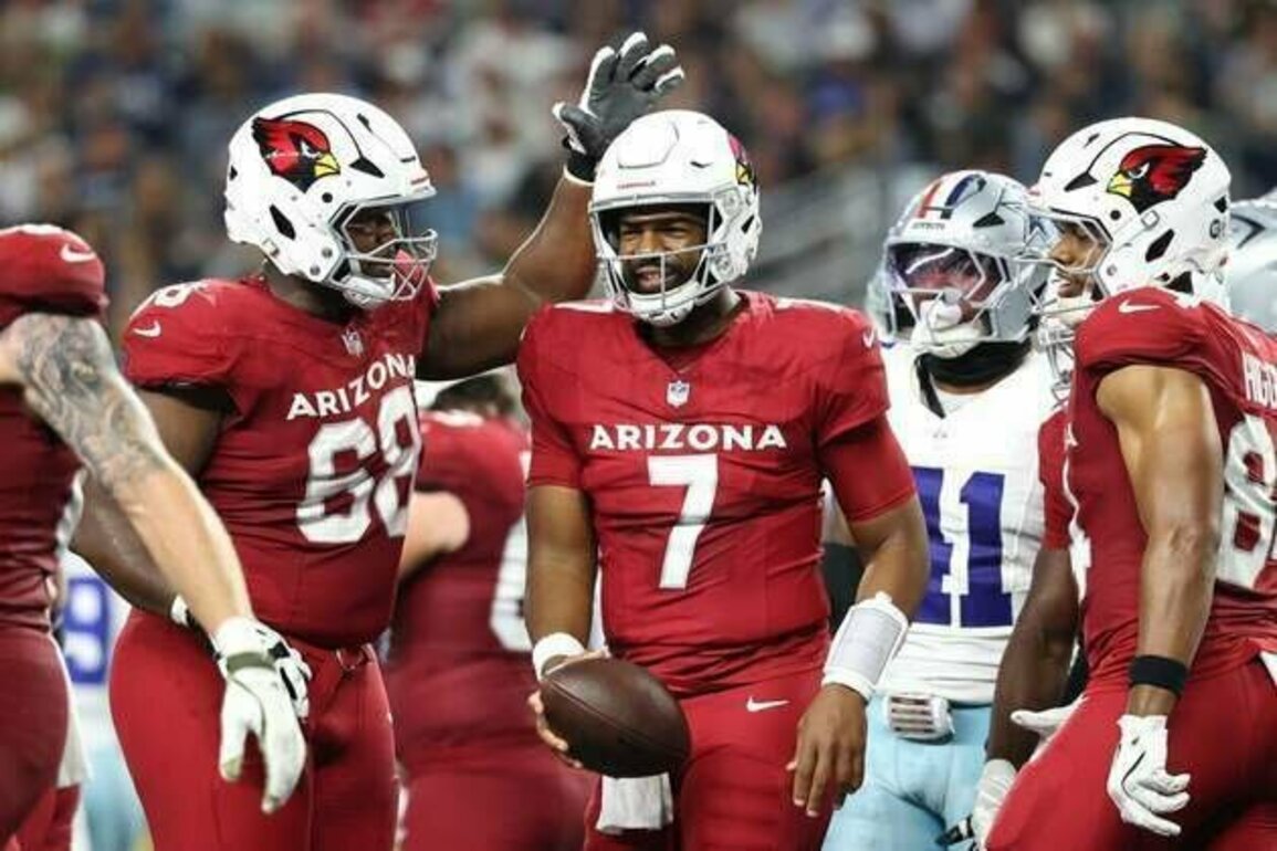 Jacoby Brissett tosses 2 TDs as Cardinals top Cowboys to end skid
