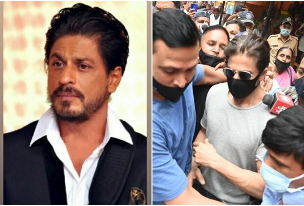 Celebrities slam media for mobbing SRK as he arrives to meet son Aryan at jail