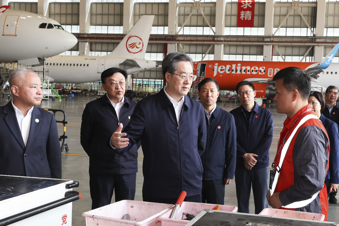 CHINA-HAINAN-DING XUEXIANG-INSPECTION TOUR (CN)