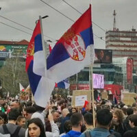 Thousands take to streets in Belgrade for anti-government rally 