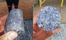 Core from early drilling by Sandfire Resources at A4 Dome in Botswana