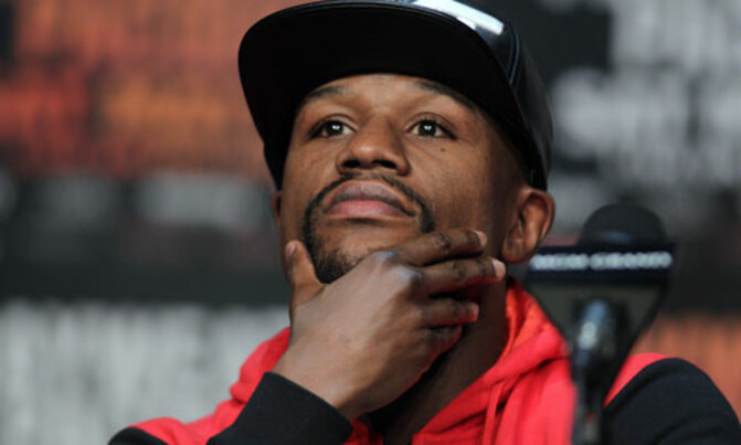 Mayweather focused on game plan, not fight hype Mayweather focused on game plan, not fight hype