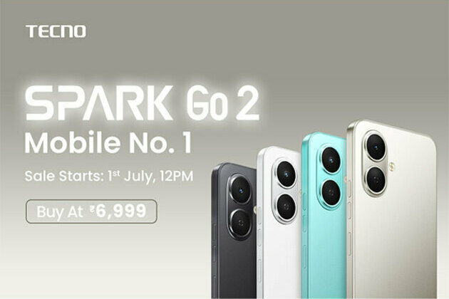 TECNO Launches Spark Go 2 - a Reliable Smartphone That's Built to Last at INR 6,999