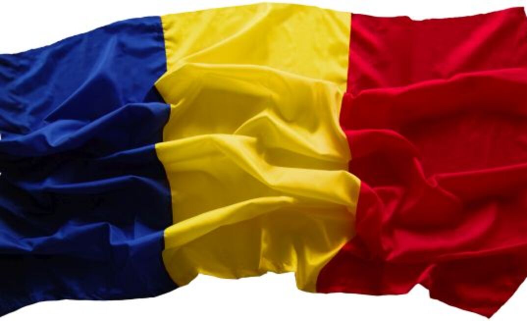The Romanian flag