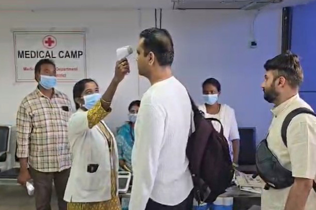 Andhra Pradesh sets up Ebola screening camp at Vijayawada International Airport amid global health alert