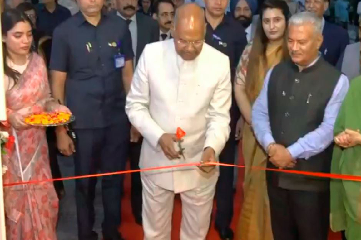 Former President Kovind inaugurates 'Silent Conversation: From Margins to the Centre' tribal art exhibition in Delhi