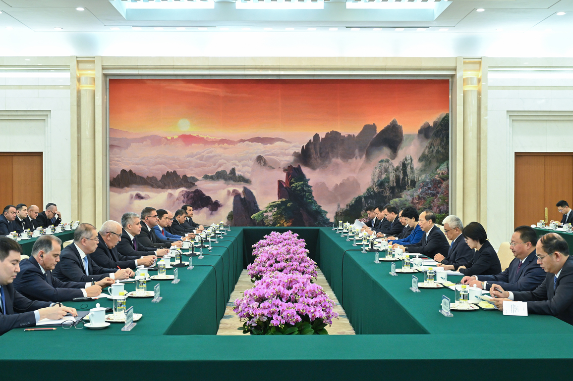 CHINA-BEIJING-SHI TAIFENG-CHINA-CENTRAL ASIA POLITICAL PARTIES DIALOGUE-MEETING (CN)