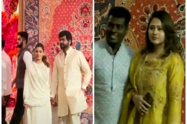 Team Jawan Nayanthara, Atlee attend Ambani's Ganesh Chaturthi celebrations
