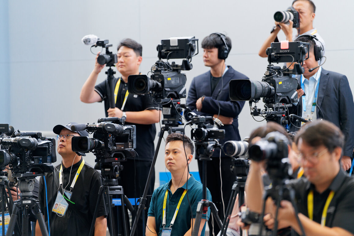 (SCO Tianjin Summit) CHINA-TIANJIN-SCO SUMMIT 2025-PRESS BRIEFING-MINISTRY OF ECOLOGY AND ENVIRONMENT (CN)