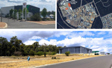 Figure 1 (top left): R&D Facility. Figure 2 (top right): Plant locations. Figure 3: New lots in the Collie LIA.