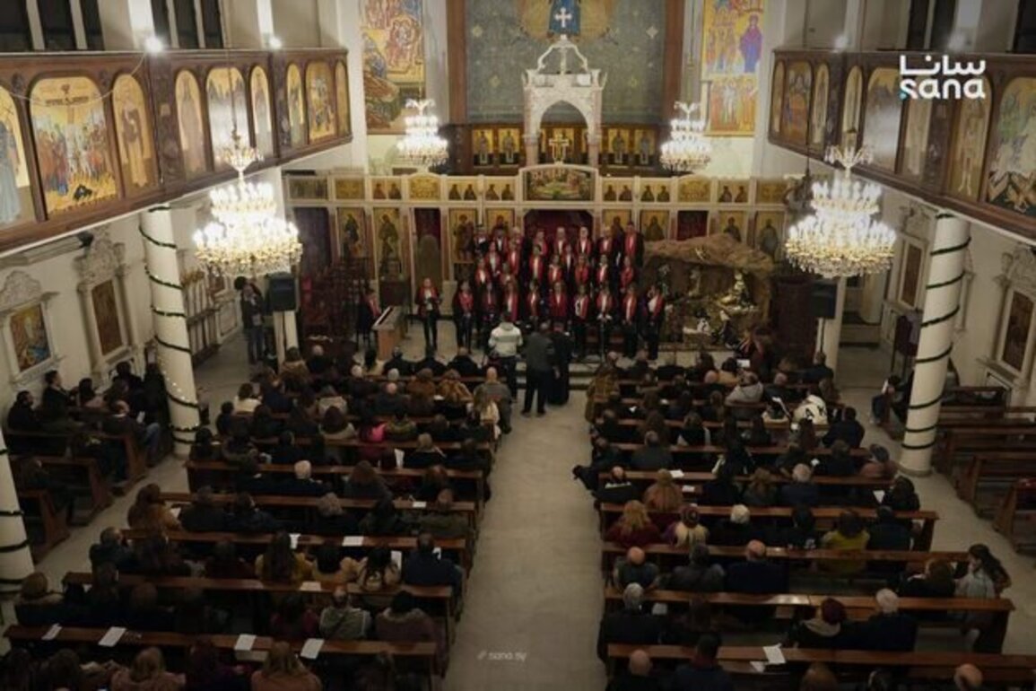 Multilingual Armenian Christmas event at the Lady of Damascus Church