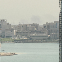 Photo Flash | New series of explosions heard in Qatari capital of Doha