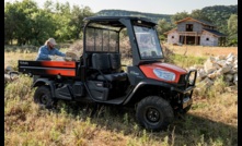  Kubota's new RTV-X1130 side-by-side has an 1830mm long tray with 550kg load capacity. Image courtesy Kubota.