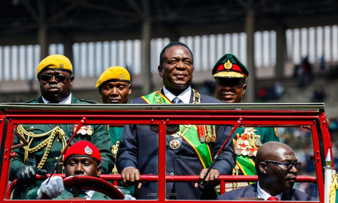 Emmerson Mnangagwa sworn in as president of Zimbabwe Emmerson Mnangagwa sworn in as president of Zimbabwe