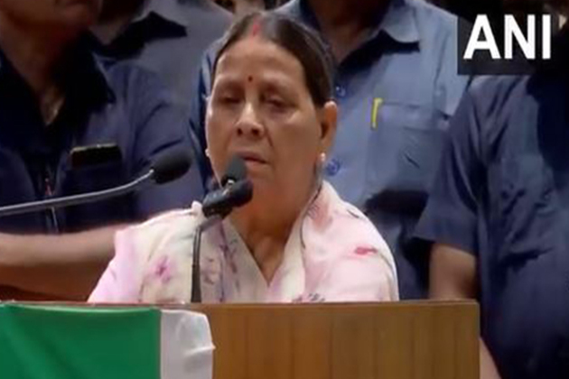 "We gave factories to Bihar, but NDA hasn't done anything in last 20 years": RJD's Rabri Devi