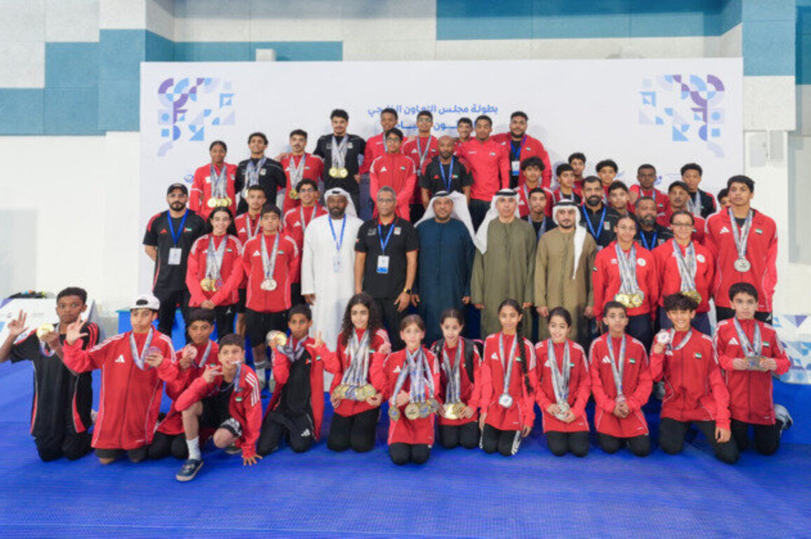 UAE secures title of 30th GCC Swimming Championship