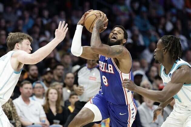 NBA roundup: Fortified 76ers cool off Hornets