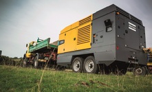  Atlas Copco DrillAir portable compressor