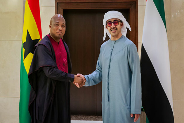 UAE Foreign Minister Abdullah bin Zayed, Foreign Minister of Ghana explore broader cooperation