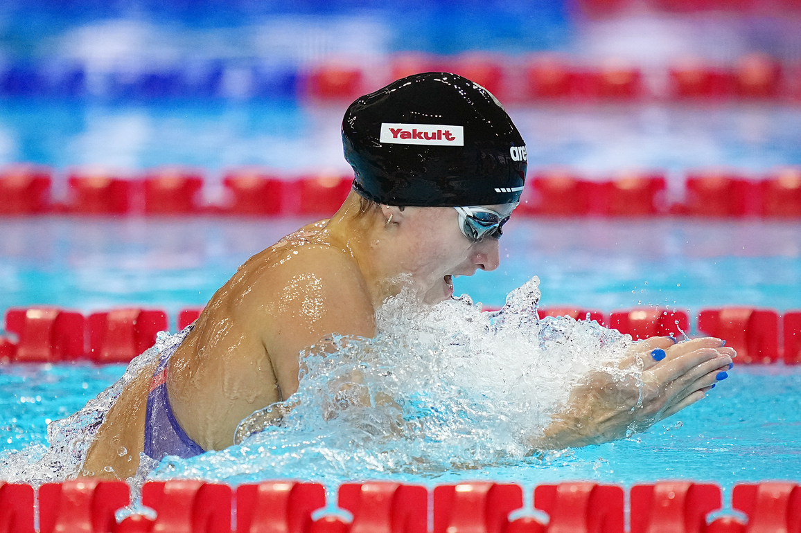 (SP)SINGAPORE-WORLD AQUATICS CHAMPIONSHIPS-SWIMMING-WOMEN'S 4X100M MEDLEY RELAY