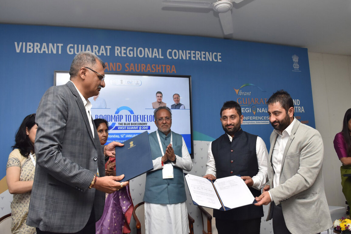 Roadmap for Viksit Gujarat @2047 through the blue bio-economy prepared at VGRC