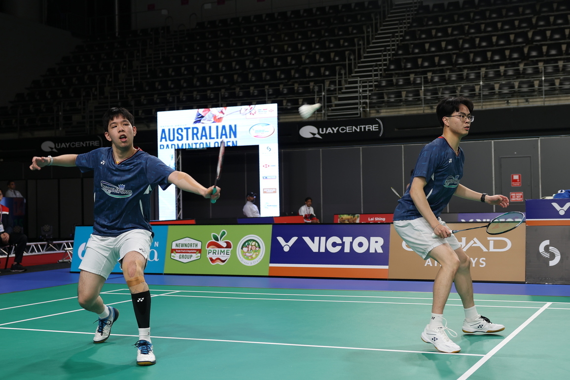 (SP)AUSTRALIA-SYDNEY-BADMINTON-AUSTRALIAN OPEN-MEN'S DOUBLES