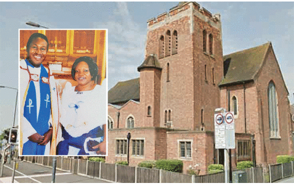 Ekkanisa Ntege gyabadde aweererezaamu e Bungereza. Mu katono, Rev. Ntege ne mukazi we Elizabeth. Ekkanisa Ntege gyabadde aweererezaamu e Bungereza. Mu katono, Rev. Ntege ne mukazi we Elizabeth.