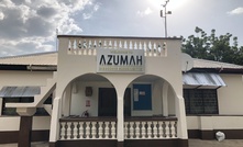 Azumah's exploration camp in Ghana