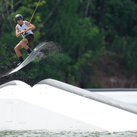 (SP)CHINA-CHENGDU-THE WORLD GAMES 2025-WATERSKI & WATERBOARD-MEN'S-CABLE WAKEBOARD-SEMIFINAL (CN)
