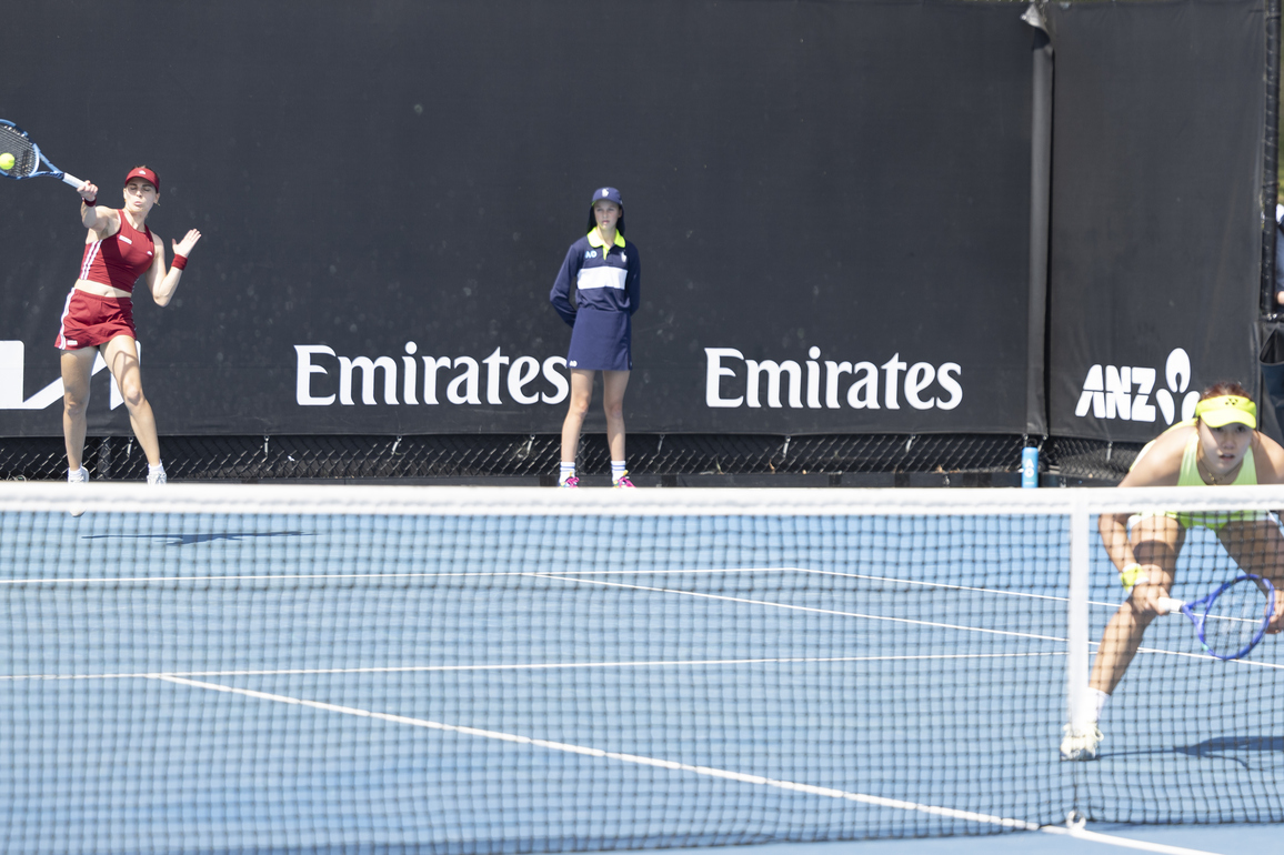 (SP)AUSTRALIA-MELBOURNE-TENNIS-AUSTRALIAN OPEN-WOMEN'S DOUBLES-DAY 3